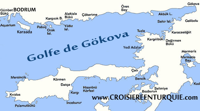 Golfe de Gokova Bodrum Turquie