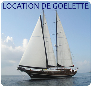Location de Goelette avec equipage en Turquie